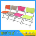 outdoor modern cheap antique colorful metal dining chair